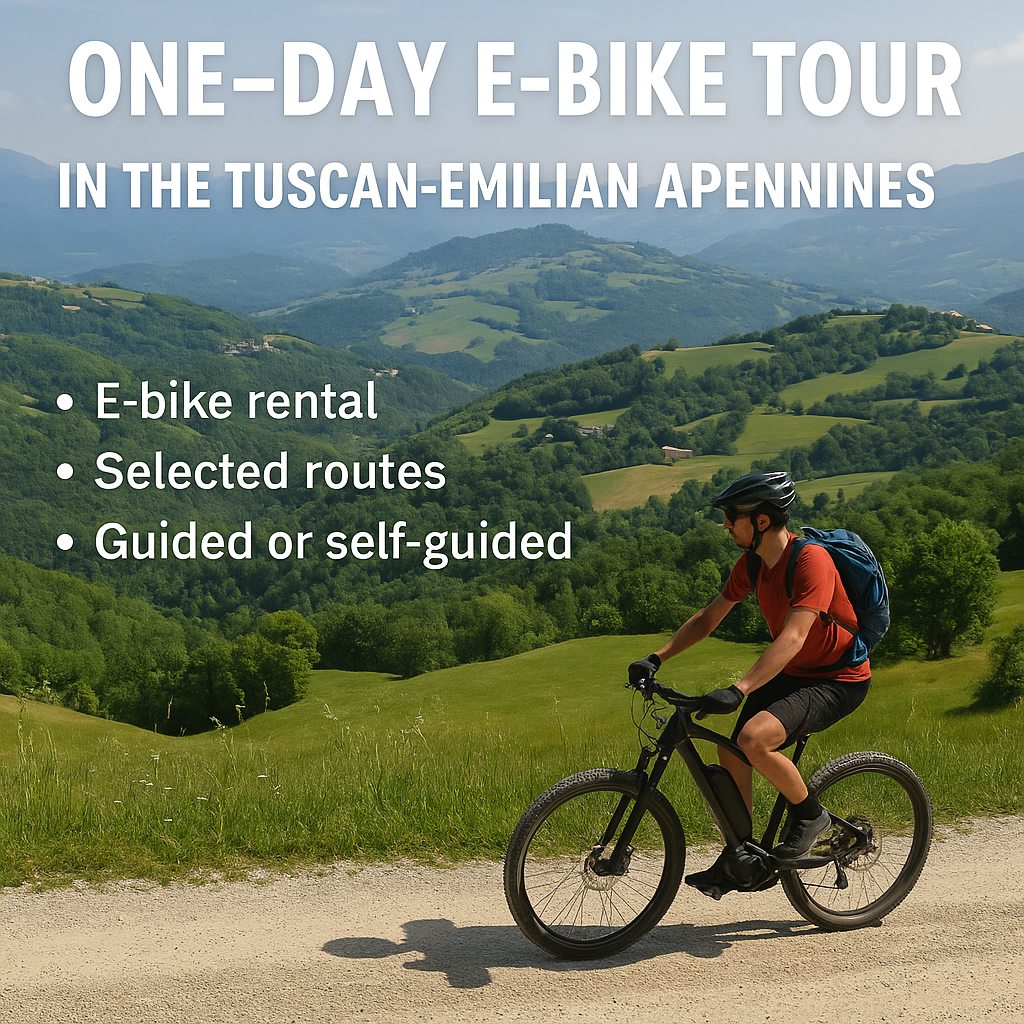 One-Day E-Bike Tour in the Tuscan-Emilian Apennines